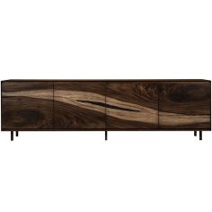 With its multiple storage sections, the rectangular cabinet has extraordinary aesthetic and functional benefits. 2