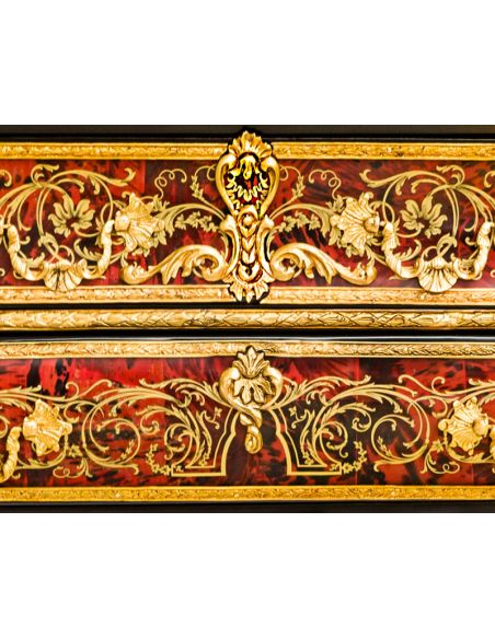 Chest of drawers King Louis collection boulle marquetry work