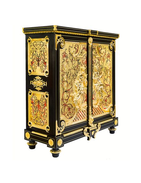 Armoire cabinet II King Louis collection boulle marquetry