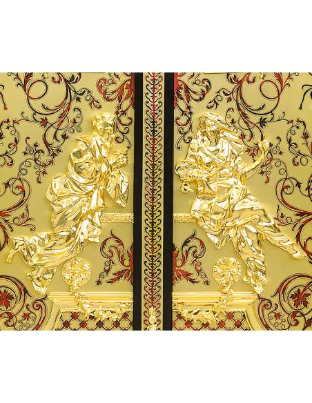 Armoire cabinet II King Louis collection boulle marquetry