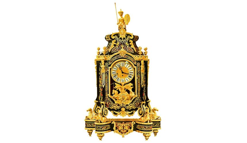 Clock and stand from our Furniture Masterpiece Collection