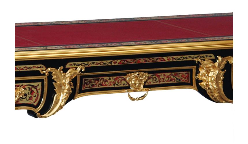Writing desk King Louis collection boulle marquetry