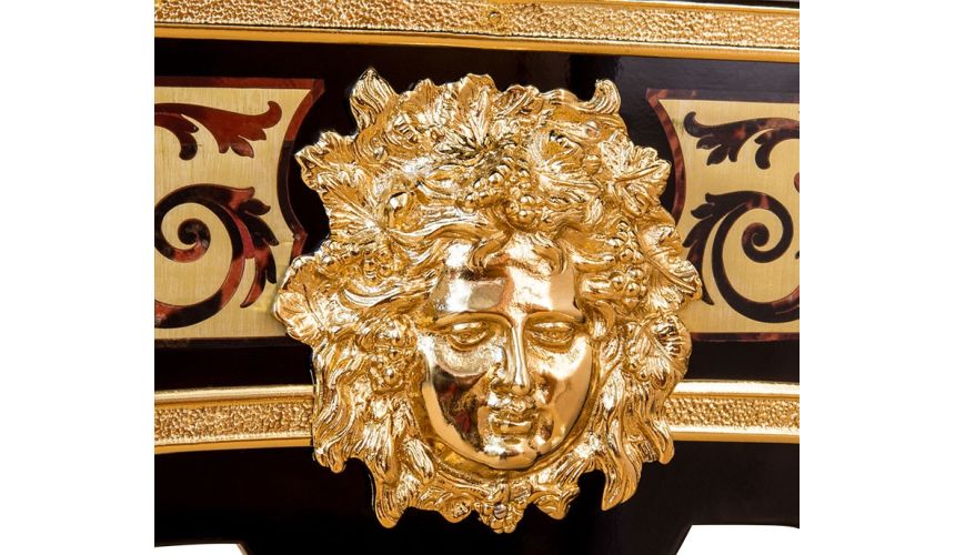 Writing desk King Louis collection boulle marquetry