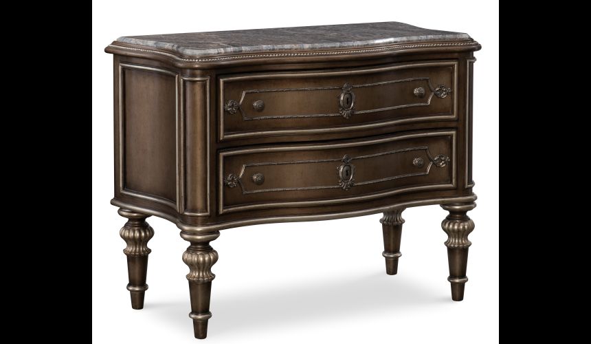 marble top nightstand