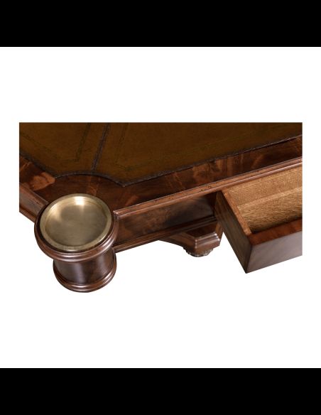Six player card table. Luxury furnishings