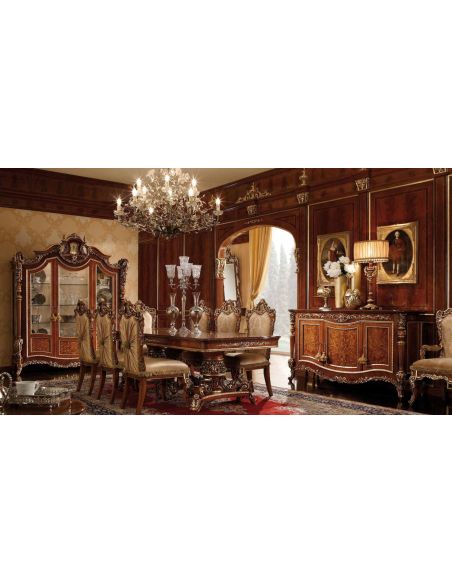Breakfronts & China Cabinets High end display cabinet. Furniture masterpiece collection.