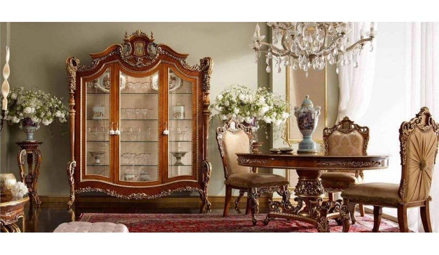 Breakfronts & China Cabinets High end display cabinet. Furniture masterpiece collection.