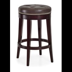 Lux leather bar stool