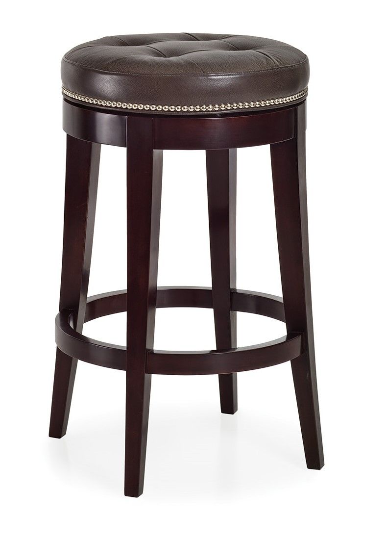 Lux leather bar stool