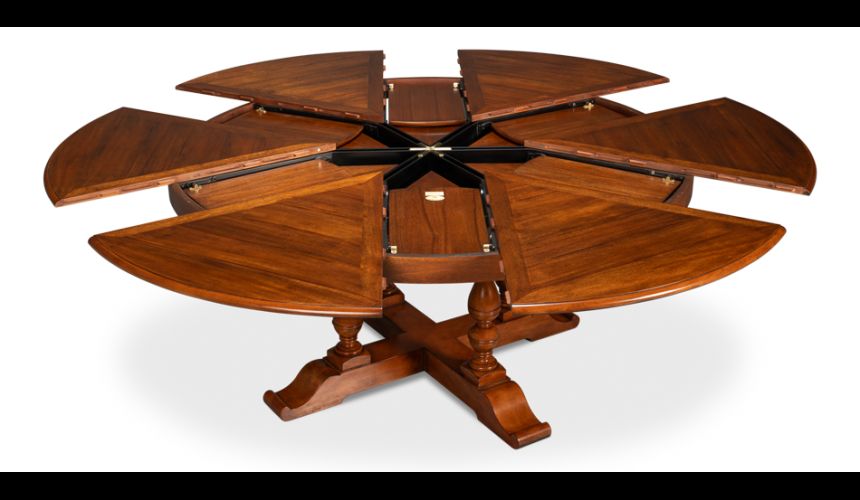 Dining Tables Solid walnut sarreid Jupe Dining Table 54