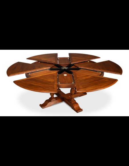 Dining Tables Solid walnut sarreid Jupe Dining Table 54
