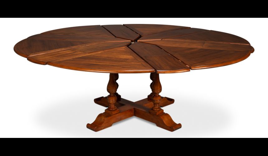 Solid walnut Jupe Dining Table 84
