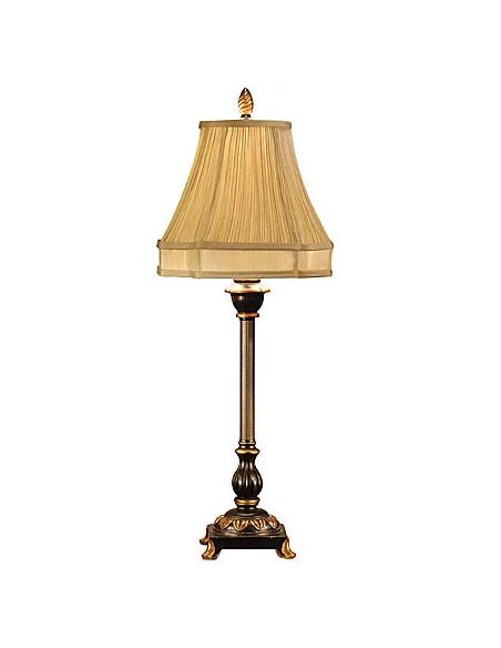 Tall Candlestick Bonze Lamp