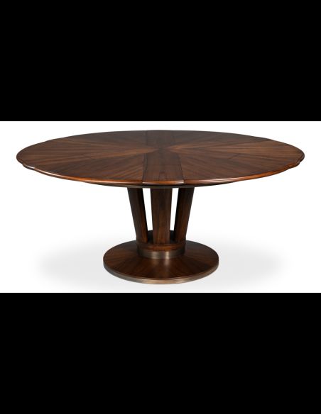 70 inch Jupe table transitional style