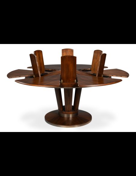 70 inch Jupe table transitional style