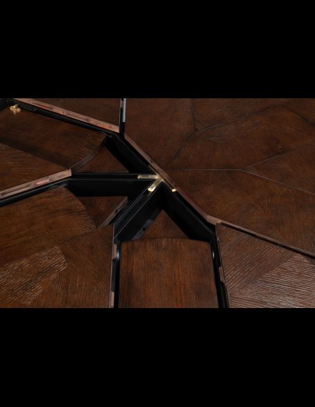 Round to round extending table 70 inch open