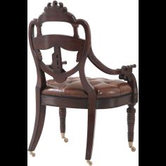 Office Chairs Ships transom chair 2