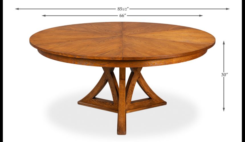 Efficient and flexible dining table