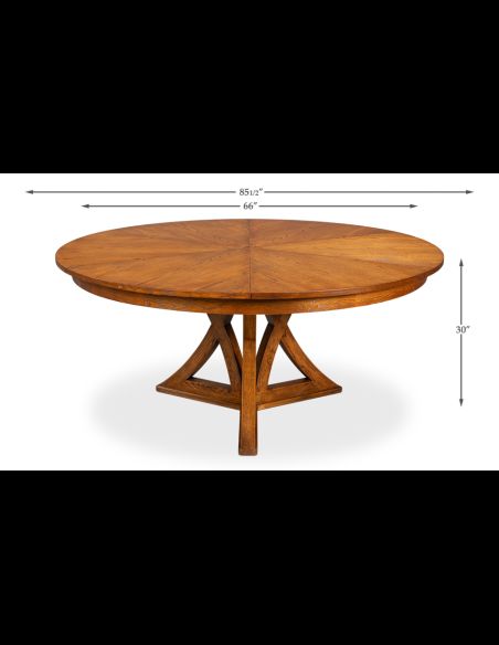 Efficient and flexible dining table