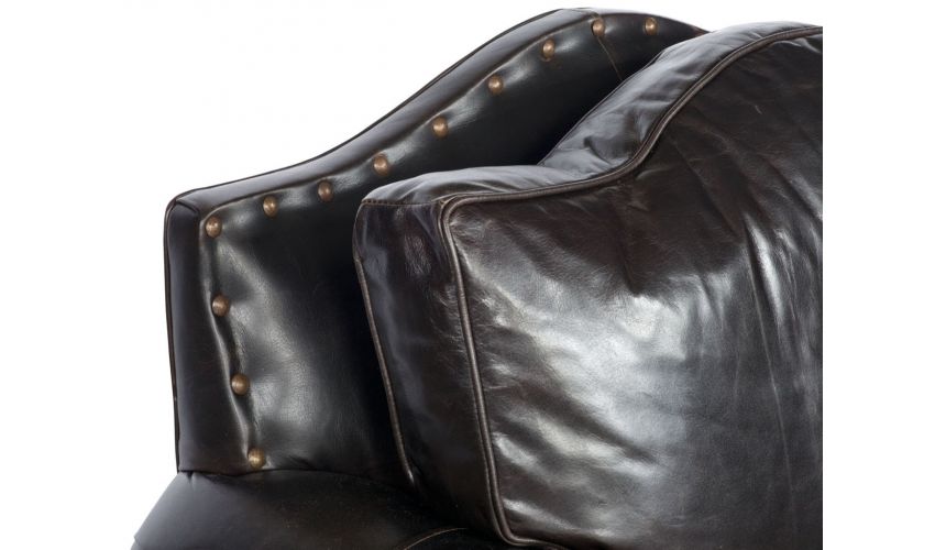 Comfy Leather Chair Two Tone