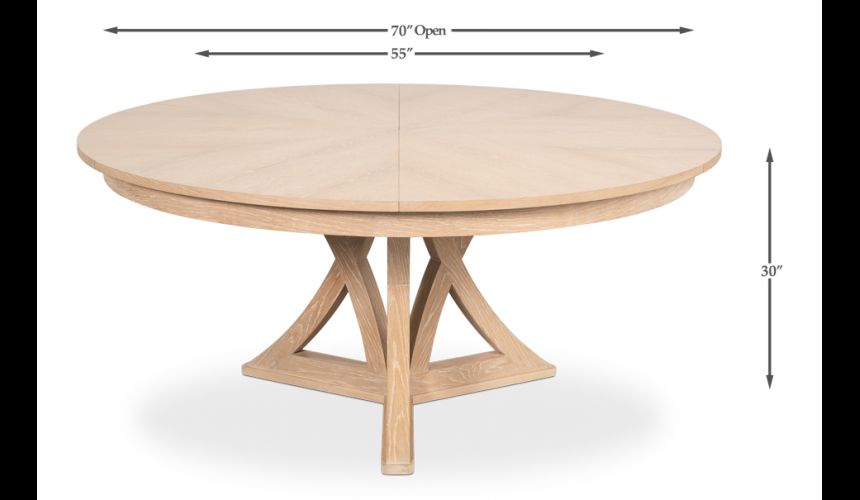 Casual Jupe Dining Table 70