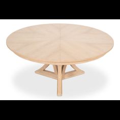 Casual Jupe Dining Table in bleached Oak 2