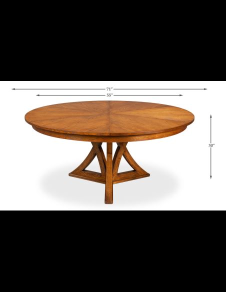 Casual Jupe Table round to round shape