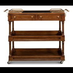 Classic style serving or bar cart