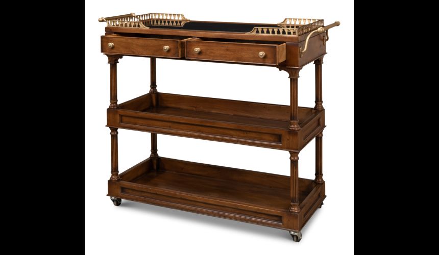 Walnut Buffet Server