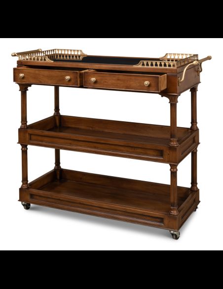 Walnut Buffet Server