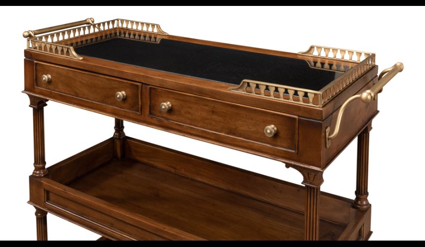 Walnut Buffet Server