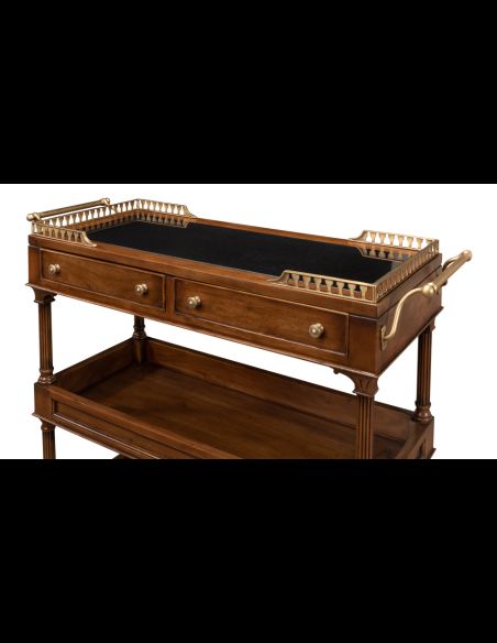 Walnut Buffet Server