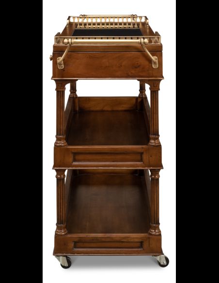 Walnut Buffet Server