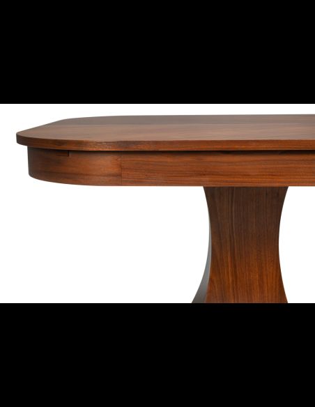 Rectangular expandable Jupe table