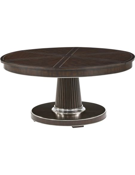 London Jupe Dining Table Dark
