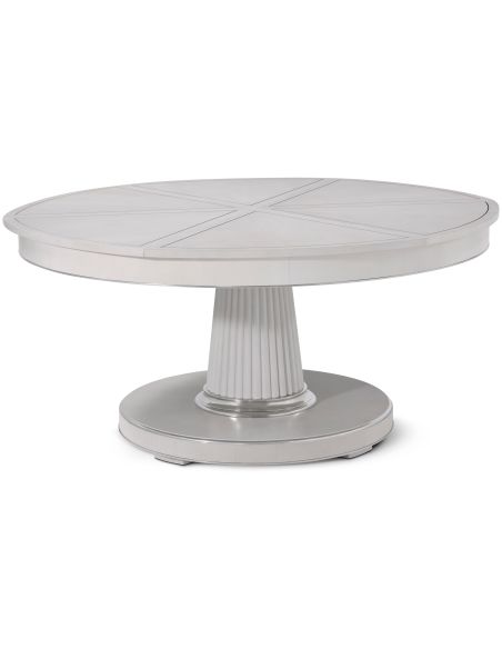 London Jupe Dining Table White