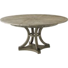 Jupe Table in Grey Echo Oak Finish