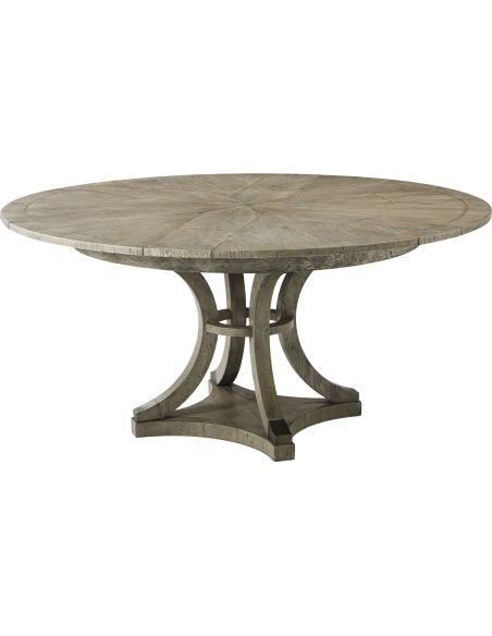 Jupe Table in Grey Echo Oak Finish