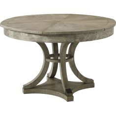 Jupe Table in Grey Echo Oak Finish 2