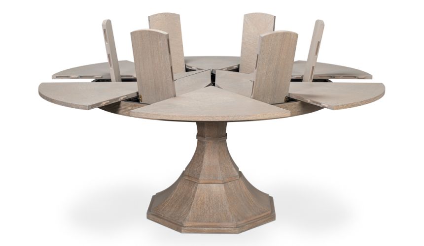 Jupe Table Medium Size in Moonstone Finish