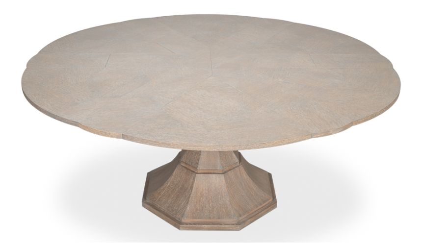 Jupe Table Medium Size in Moonstone Finish