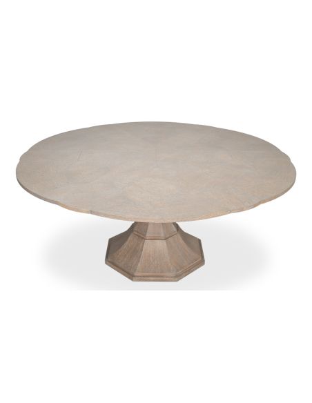 Jupe Table Medium Size in Moonstone Finish