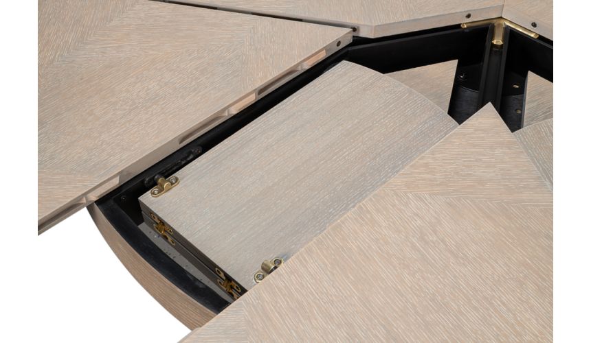 Jupe Table Medium Size in Moonstone Finish