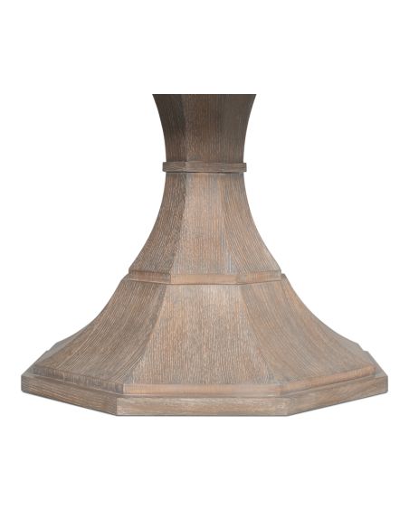 Jupe Table Medium Size in Moonstone Finish