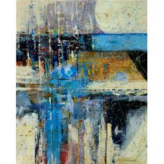Cabin Fever has lots of texture, organic shapes, interesting line work & mark making