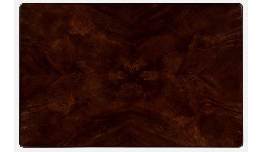 Coffee Tables Antique Rectangular Coffee Table with mahogany finishing