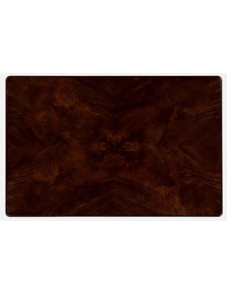 Coffee Tables Antique Rectangular Coffee Table with mahogany finishing