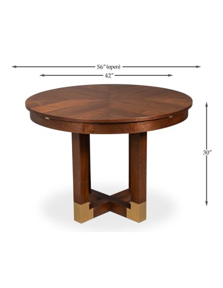 Small expandable Jupe table