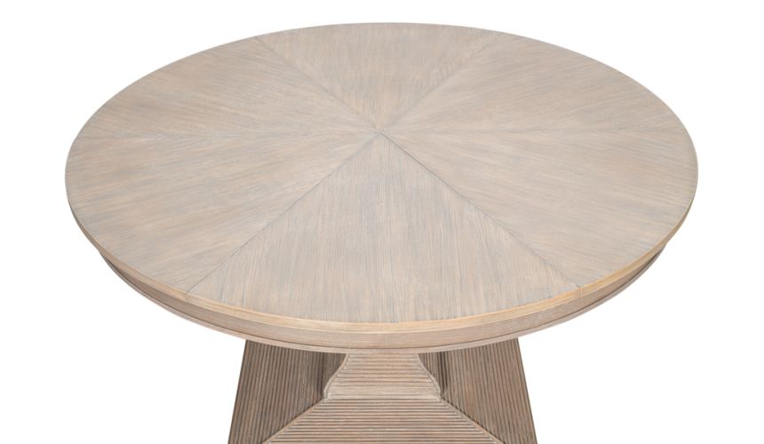 Equestrian expandable moon stone Jupe table