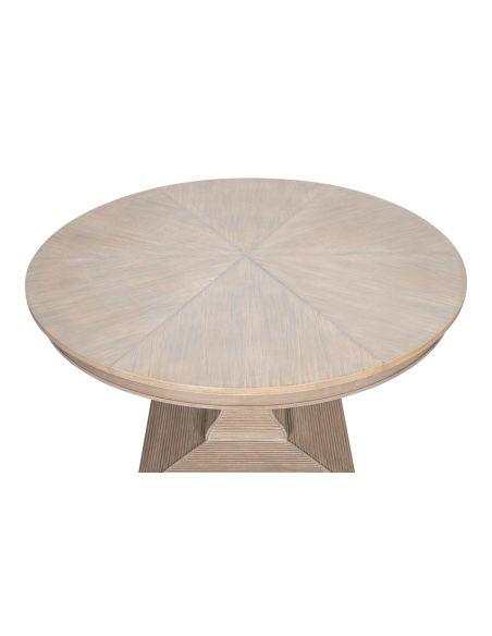 Equestrian expandable moon stone Jupe table